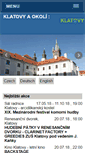 Mobile Screenshot of klatovy.cz